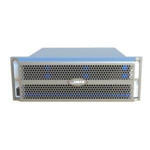 AMAX G408-X2 GPU服务器 2颗Intel Xeon Silver 4214R/8根32GB DDR4 2933Mhz/支持8片双宽GPU/2块960GB企业级固态硬盘/4块10TB企业级机械硬盘/1块LSI 9361-8I带掉电保护阵列卡/