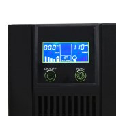 海迪尔 110V输入输出UPS不间断电源60hz在线式1KVA海事船舶ECDIS备用 D1K 黑色