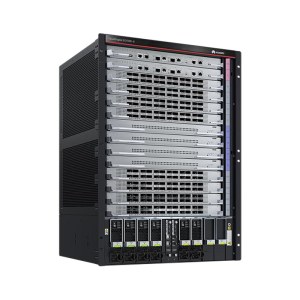华为CloudEngine S12700E-8汇聚交换机（交换容量：512 Tbps，包转发率：28800 Mpps / 96000 Mpps；主控引擎槽位数2个；独立交换网板槽位数4个；整机业务板槽位数8个；实配1块独立硬件监控板，96个10G光接口，12个100G光接口，16个10G单模模块，2个40G单模模块；五年原厂维保）