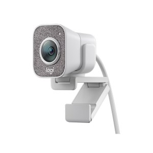 罗技（Logitech）StreamCam 直播摄像头 AI智能面部追踪 全高清1080p 可垂直拍摄 Type C接口 白色