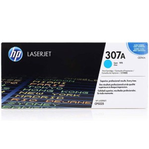 惠普（HP） CE741A 307A 青色原装 LaserJet 硒鼓 (适用LaserJet CP5220/CP5225)