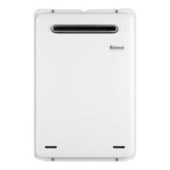 林内（Rinnai）16升 天然气热水器 REU-A1620W(K)-CH 强排式 室外恒温防冻（白色）