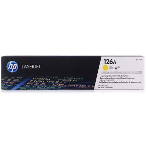 惠普（HP）适配LaserJet CP1025 黄色硒鼓CE312A 126A（适用于M175a/M175nw/M275）