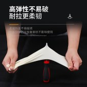 拓丰一次性丁腈手套加长检查麻面无粉乳胶弹性食品级耐磨加厚家务
