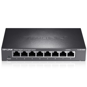 普联（TP-LINK）TL-SG1008D 8口千兆交换机 金属机身