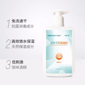 稳健（Winner）守护嘉免洗洗手液 便携式消毒洗手液 家庭大瓶装 500ml/支 单位：支