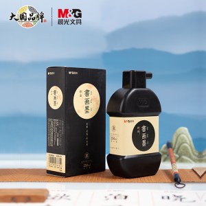 晨光(M&G)文具250ml学生书法绘画墨汁 创作墨汁 文房四宝初学者绘画墨水 单瓶装AICW8801