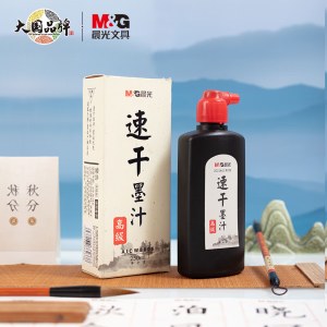 晨光(M&G)文具250ml高级速干墨汁 创作墨汁 文房四宝初学者书法绘画墨水 单瓶装AICW8806