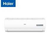 海尔KFR-35GW/B0MCA81 1.5匹分体壁挂式变频空调机含安装所需所有辅材和措施费（加长铜管、加长电源线、不锈钢支架、加长PVC排水管、开墙孔、二次搬运费、安装人员人身保险费及高空作业费等）