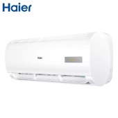 海尔KFR-35GW/B0MCA81 1.5匹分体壁挂式变频空调机含安装所需所有辅材和措施费（加长铜管、加长电源线、不锈钢支架、加长PVC排水管、开墙孔、二次搬运费、安装人员人身保险费及高空作业费等）