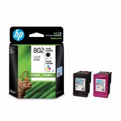 惠普（HP）802原装黑彩墨盒 适用hp deskjet 1050/2050/1010/1000/2000/1510/1511打印机 