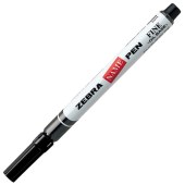 斑马ZEBRA记号笔NAME PEN油性笔MO-12A1-SNZ 黑色1支