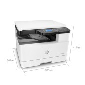 惠普（HP） a3打印机 437n黑白激光复印机扫描机一体机
