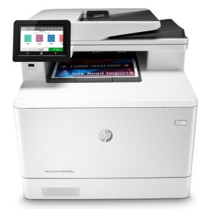 惠普（HP） M479dw专业级彩色激光多功能一体机 打印复印扫描三合一自动双面打印无线连接（含原装墨盒一套）