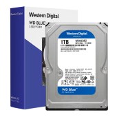 西部数据（WD）台式机械硬盘 WD Blue 西数蓝盘 1TB 5400转 64MB SATA CMR垂直 电脑硬盘 3.5英寸 WD10EARZ