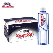 景田 百岁山 饮用天然矿泉水 348ml*24瓶整箱装