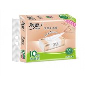 洁柔(C&S)PR121-10洁柔纸面巾(Face粉软抽)110抽3层(10包/提 6提/箱)  单位：箱