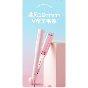 乐程式S2 港风19mm羊毛卷 茱萸粉