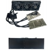 KROK A6000显卡液冷散热器 一拖二