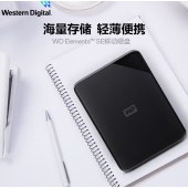 西部数据（WD）移动硬盘 USB3.0 Elements新元素系列 商务便携 1TB